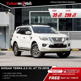 NISSAN TERRA 2.5 VL METIK DIESEL TAHUN 2019 PUTIH LOW KM