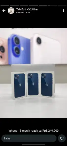 PROMO CICILAN TANPA DP IPHONE 13 TURUN HARGA