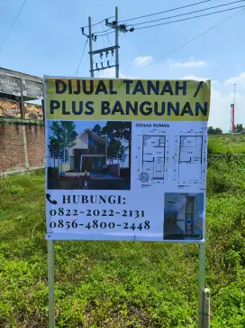 Jual tanah/rumah puri mojokerto
