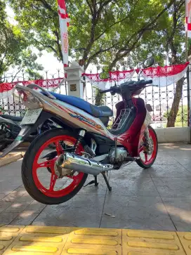 DIJUAL CASH YAMAHA JUPITER BURHAN THN 2007 PAJAK IDUP SURAT2 LENGKAP