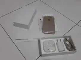 Iphone 6 Plus 16GB Gold ex ibox FullsetBox Charger Headset Buku Manual
