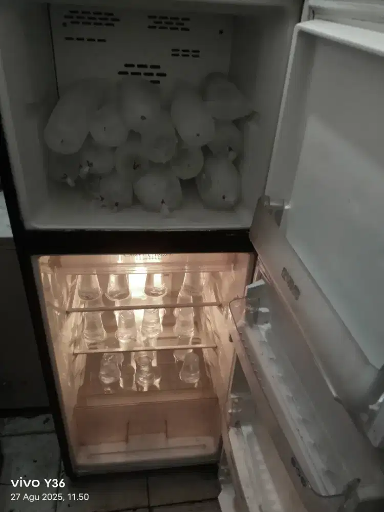 Di jual cepat kulkas 2 pintu no frost