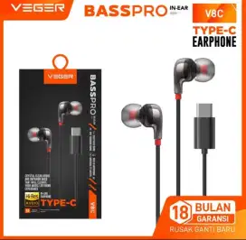 Headset VEGER V8C TYPE C
