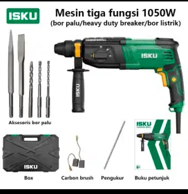 ISKU Hammer Drill Alat Bor
