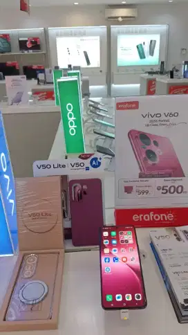 Pre Order Vivo V60,, , bisa cicilan syarat KTP aja,, DP 0%