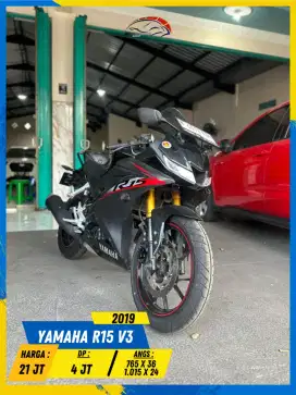YAMAHA R15 V3 2019 GASS POLL MASZEEHH HIKMAH MOTOR KEPUH MALANG