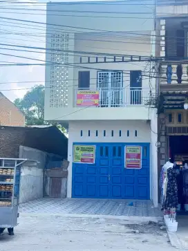 Disewakan Ruko 2 lantai dan rumah kontrakan pinggir jalan Tembung