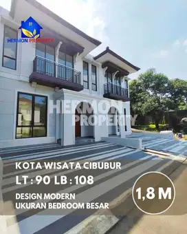 RUMAH BARU , Design Elegan & Harga Terjangkau di Kota Wisata cibubur