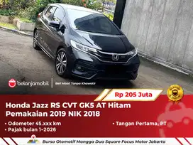 [ LOW KM ] Honda Jazz RS CVT GK5 AT Hitam 2018/2019