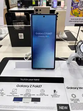 Samsung Galaxy zfold 7 512GB, promi cicilan free 2 bln angsuran