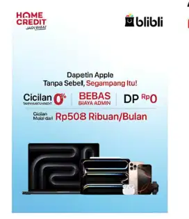 Promo cicilan bunga bisa 0% Cukup KTP aja IP 13 - 16 PRO & PROMAX