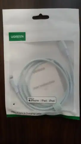 Ugreen Cable C To Lightning Weaven 1M / 90448 - Blue