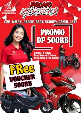 PROMO TERBATAS DP MULAI 500RIBU SYARAT KTP&KK