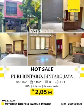 TERMURAH SE PURI BINTARO. GA ADA YG LEBIH MURAH DARI INI! JARANG ADA!!