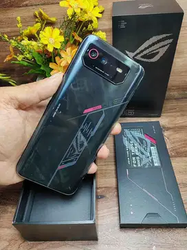 asus rog phone 6 ram 12 256gb black ex grsi resmi fullset