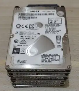 Harddisk Laptop 500 GB HGTS ( Hitachi ) Health 100%