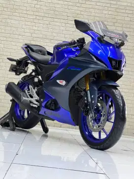 READY‼️ YAMAHA R15 V4 TH 2022 BLUE RACE MULUS LOW KILOMETER