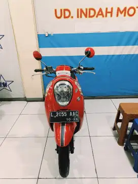Merah putih glossy HONDA SCOOPY ESP SPORTY FI ECO 2016