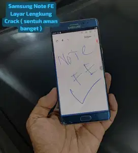 samsung note fe 4/64 layar lengkung siap pakai (budayakan membaca)