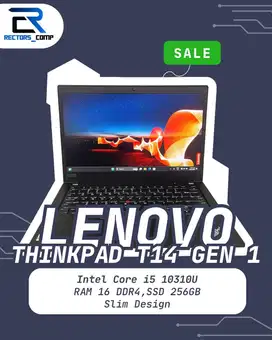 Lenovo Thinkpad T14 Gen 1 - Intel core i5 10310U, 16GB RAM