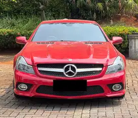 Mercedes Benz Mercy SL350 SL 350 R320 2009 Antik Low Km Murah Bekas