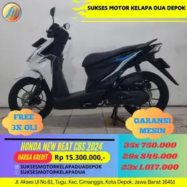 HONDA NEW BEAT CBS 2024 CASH/KREDIT DP MURAH SYARAT MUDAH