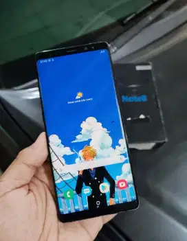 samsung note 8 6/64 curved resmi siap pakai