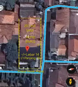 TANAH POSISI HOOK DI KOMPLEK BMKG PONDOK BETUNG TANGERANG SELATAN