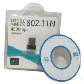 Wifi Dongle Adaptor Wireless Adapter Network 150MBPS USB Ver 2.0
