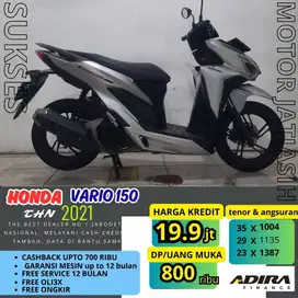 HONDA VARIO 150 KEYLESS 2021 BISA CASH DAN KREDIT