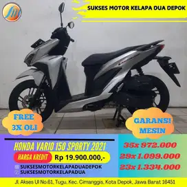 HONDA VARIO 150 SPORTY 2021 CASH/KREDIT SYARAT MUDAH KTP/KK