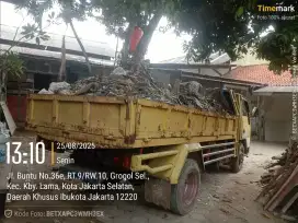 Buang puing & sampah proyek
