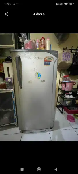Kulkas 1 pintu toshiba