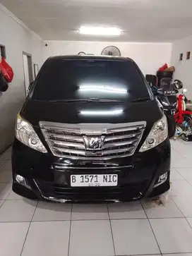 Alphard G atpm 2012 km 89ribu asli