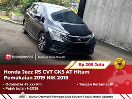 [ LOW KM ] Honda Jazz RS CVT GK5 AT Hitam 2018/2019