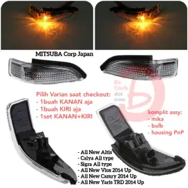 Lampu Sein Spion assy untuk Toyota CALYA / Daihatsu SIGRA