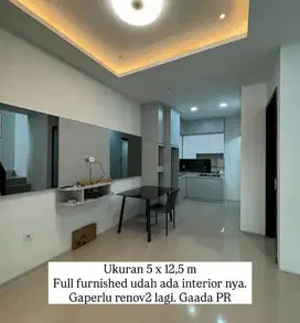 DIJUAL RUMAH FURNISH HADAP TIMUR HARGA MURAH DI AEROHOME CITRA 8