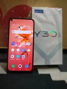 Vivo Y'30I 4+1/64 baterai awet body fisik pemakaian siap cek sepuasnya