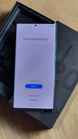 Samsung Note 20 ULTRA 8/256 Black pmk dari Baru( Ex SEIN)