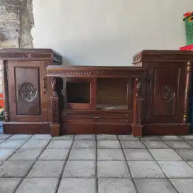 BUFFET MEJA JATI TUA