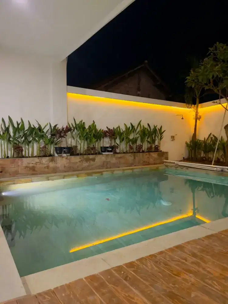 VILLA CANTIK MODERN MINIMALIS PADANG SAMBIAN DENPASAR BARAT