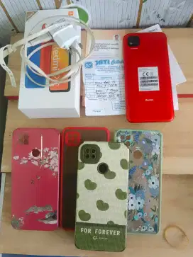 Redmi 9c 4/64 gb fullset no minus mulus