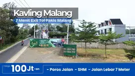 Tanah Kavling Strategis Akses Mudah Ke Tol Pakis dan Bandara