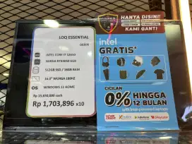 Promo LOQ ESSENTIAL BUNGA 0%