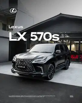 2016 Lexus LX 570 S Black Onyx Wrapped Over Black Matte