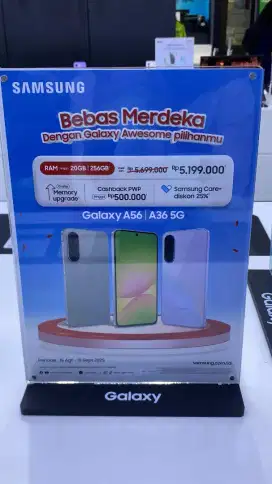 Samsung A56: Desain Keren, Baterai Tahan Lama