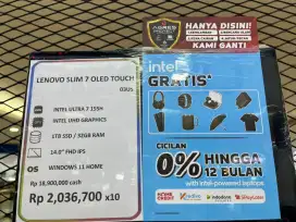 LENOVO SLIM 7 OLDE TOUCH BUNGA 0%