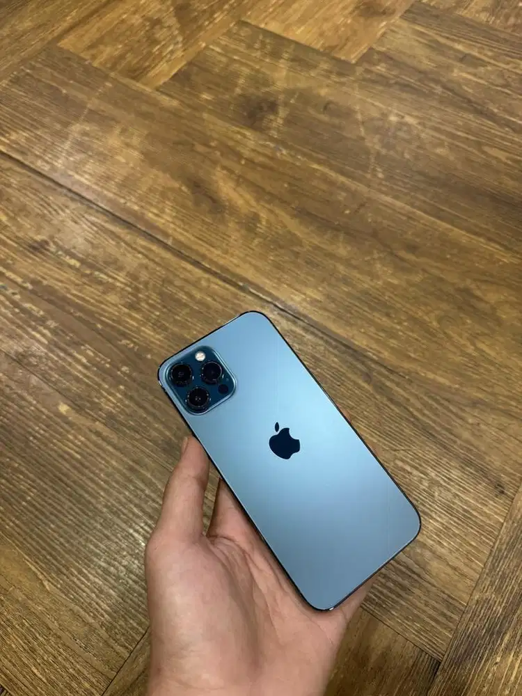 Iphone 12 Pro Max 256Gb Pasific Blue Ex Garansi Ibox