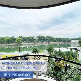 Dijual Rumah View Danau Dekat Stasiun di Jatinegara, Jakarta Timur
