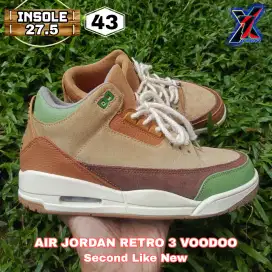SEPATU PRIA/WANITA BASKET AIR JORDAN RETRO VOODOO